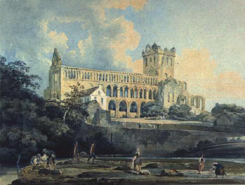 Thomas Girtin Jedburgh Abbey from the River